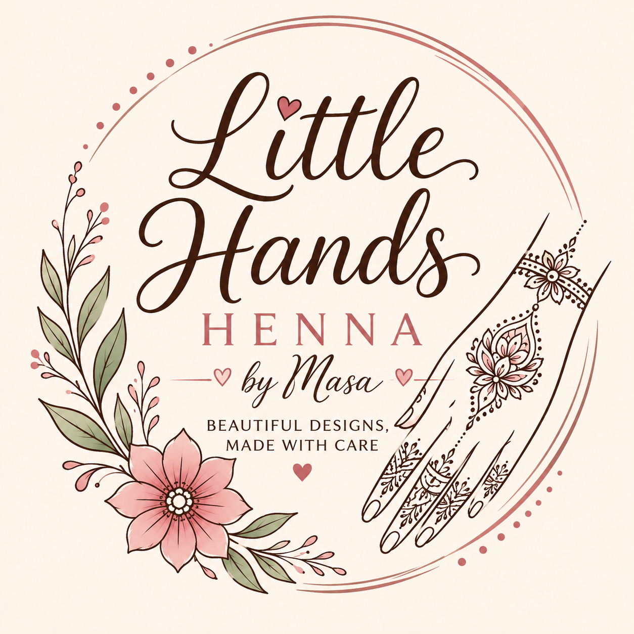 Little Hands Henna Logo
